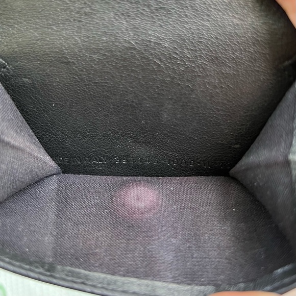 Balenciaga Papier Mini Wallet Tri-fold Black  Authentic Italy Leather - Picture 8 of 11